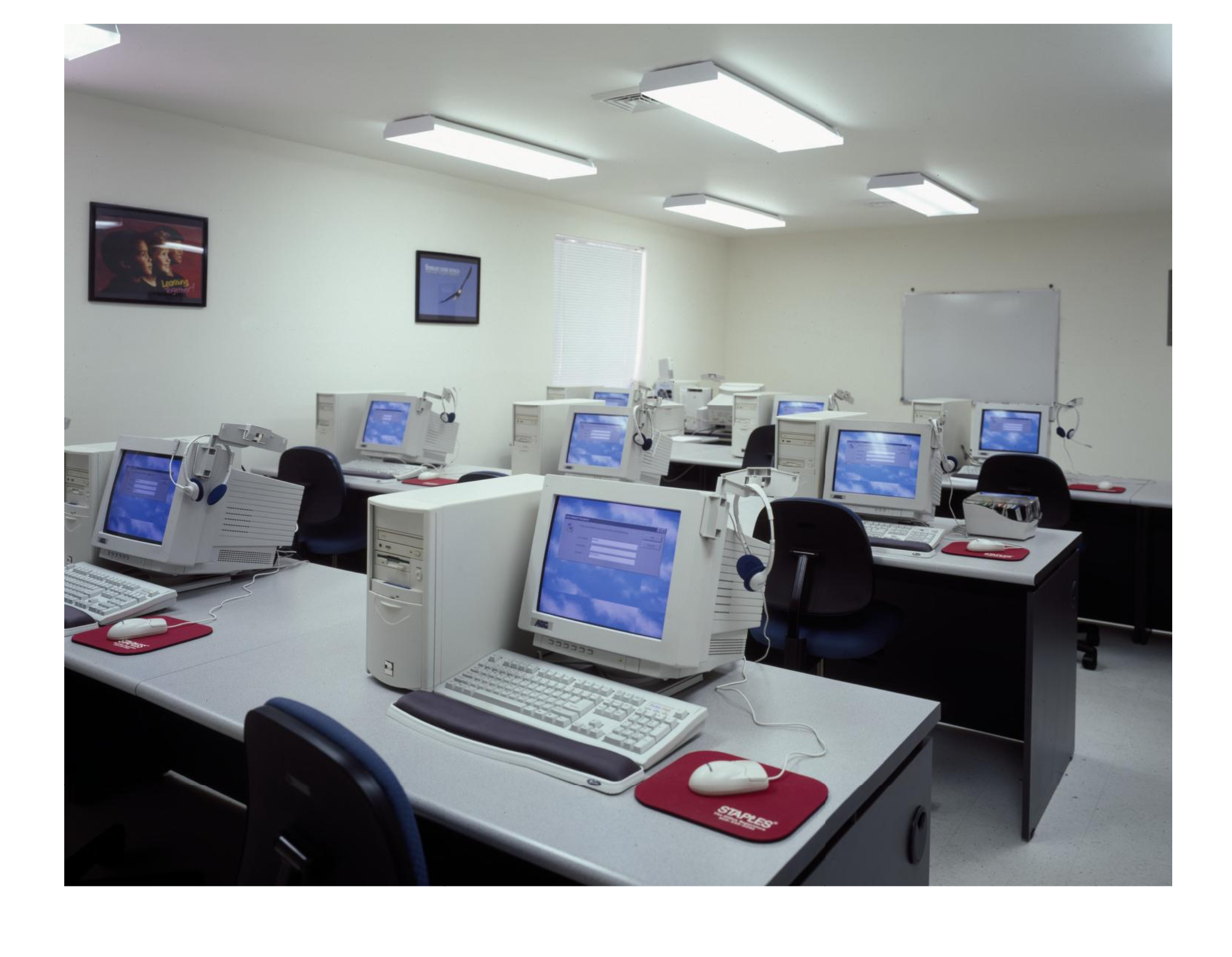 1980s computer lab